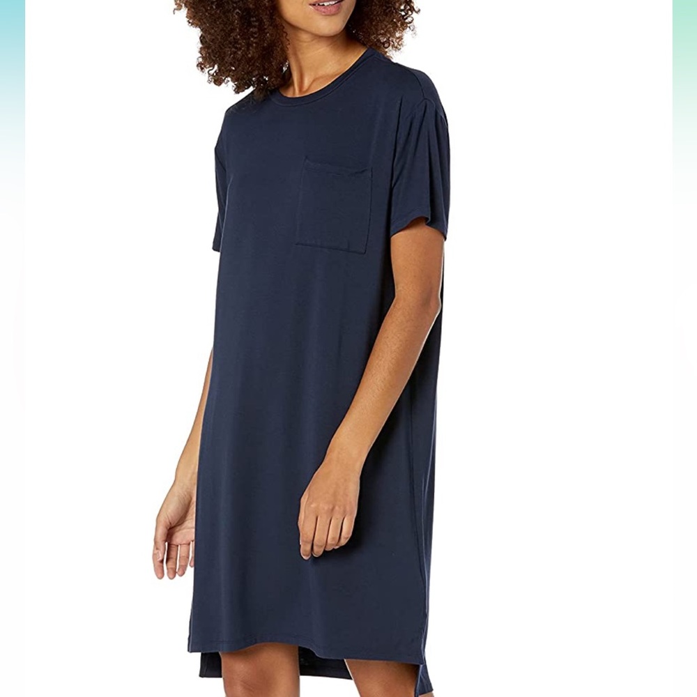 Women’s Navy T Shirt Dress, Never Worn!